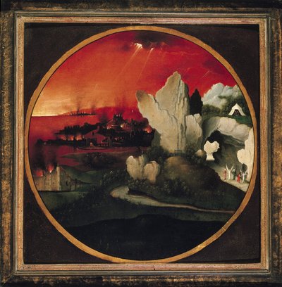 The Destruction of Sodom and Gomorrah, 16th century by Joachim Patinir